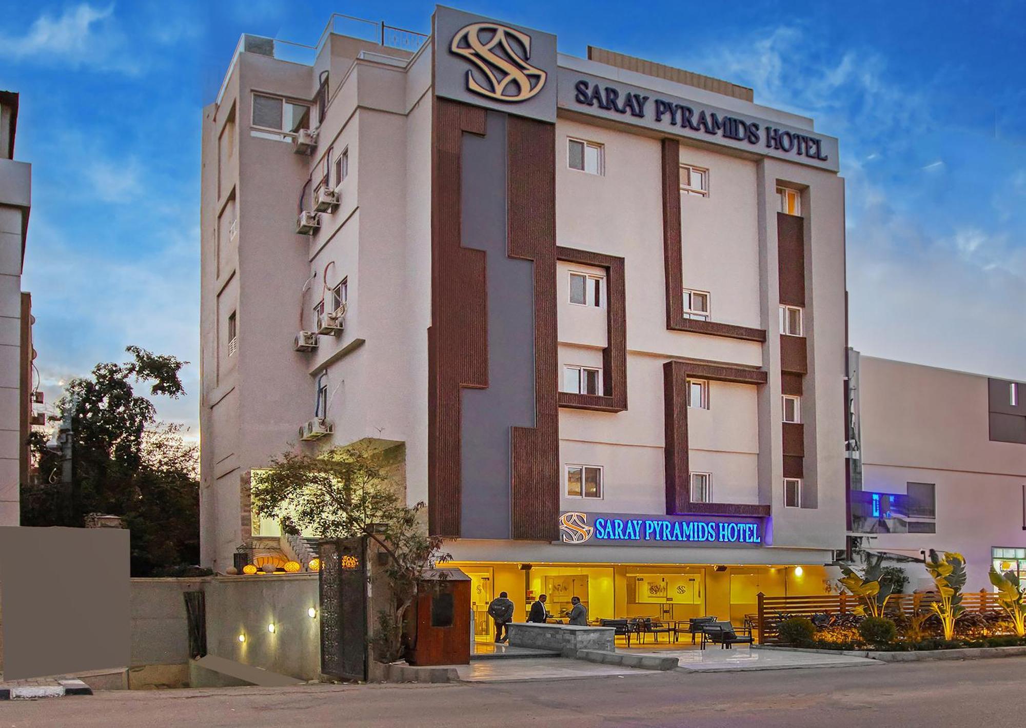 Saray Pyramids & Museum View Hotel Kafret el-Gabal Exteriér fotografie
