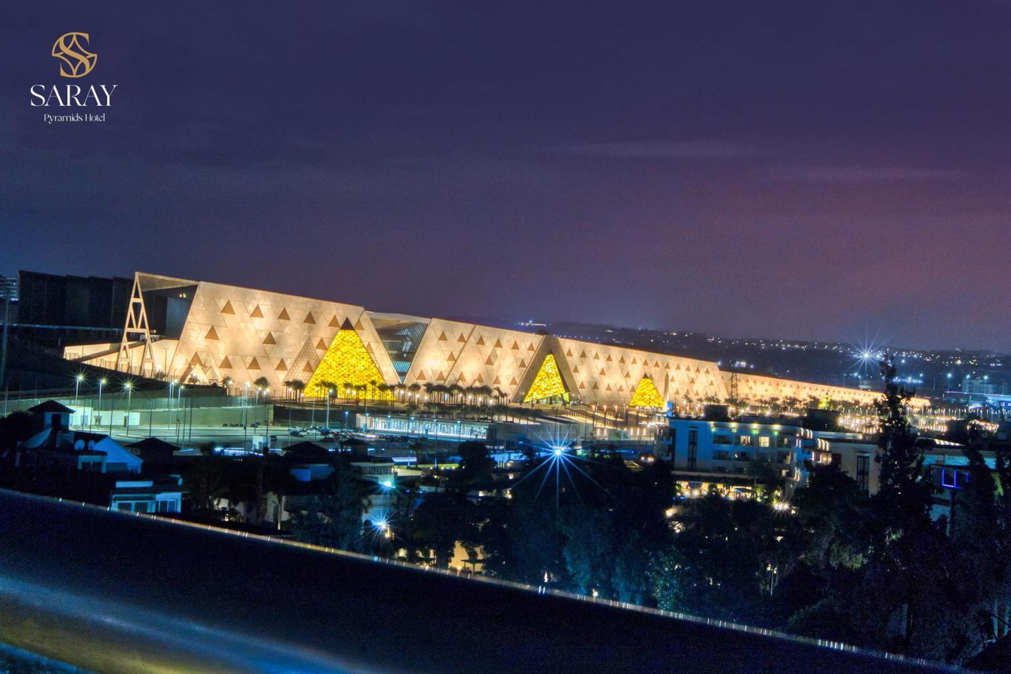 Saray Pyramids & Museum View Hotel Kafret el-Gabal Exteriér fotografie