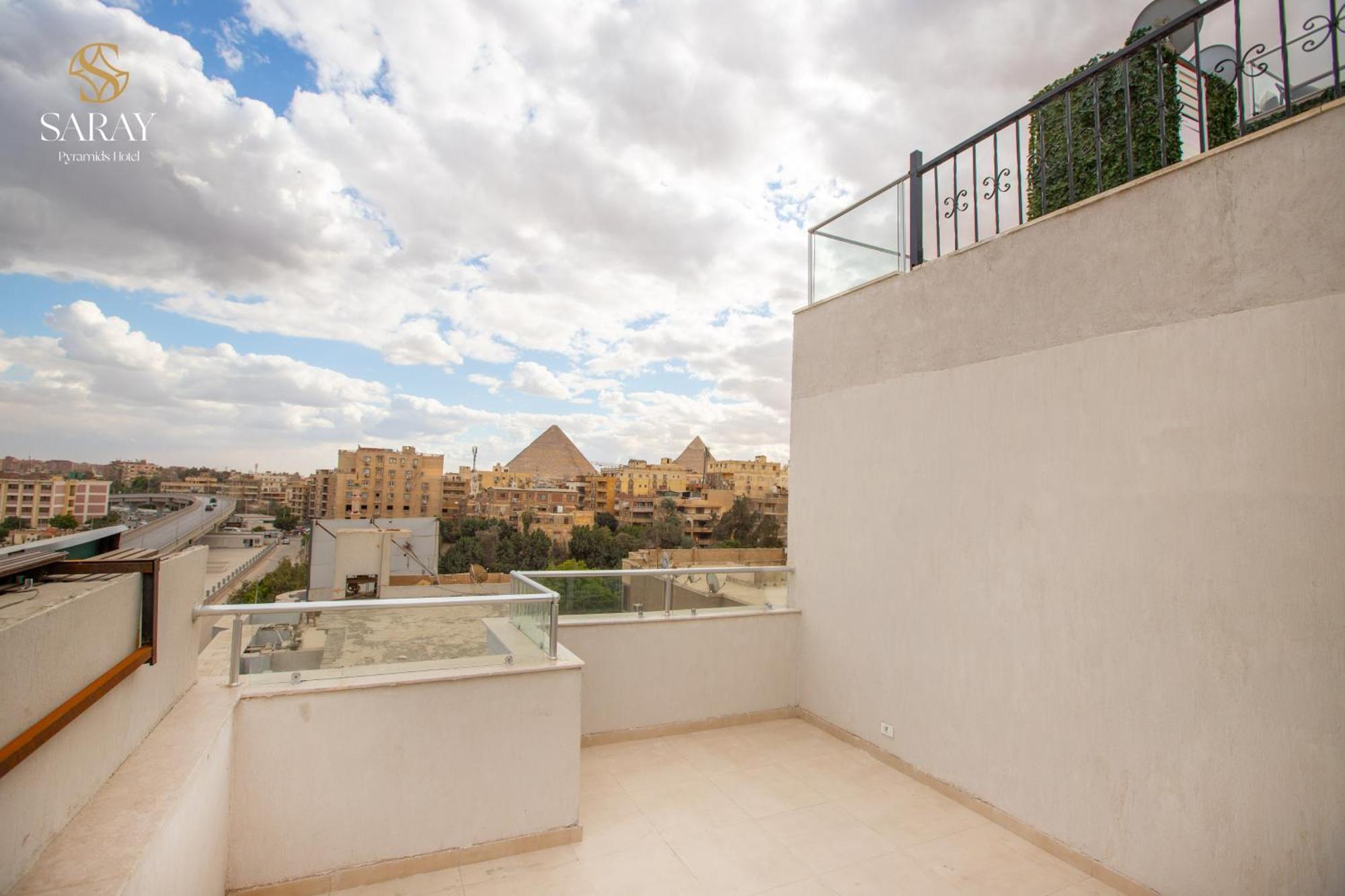 Saray Pyramids & Museum View Hotel Kafret el-Gabal Exteriér fotografie